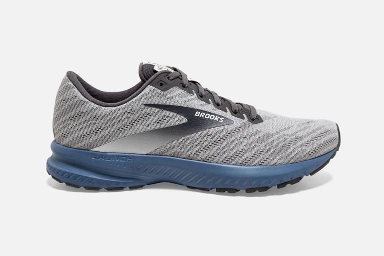 Brooks LAUNCH 7 Road Running Shoes Mens Sale - Grey (FRK357068)